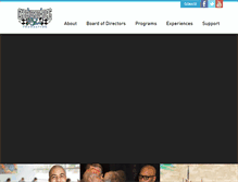 Tablet Screenshot of checkeredflagrunfoundation.org